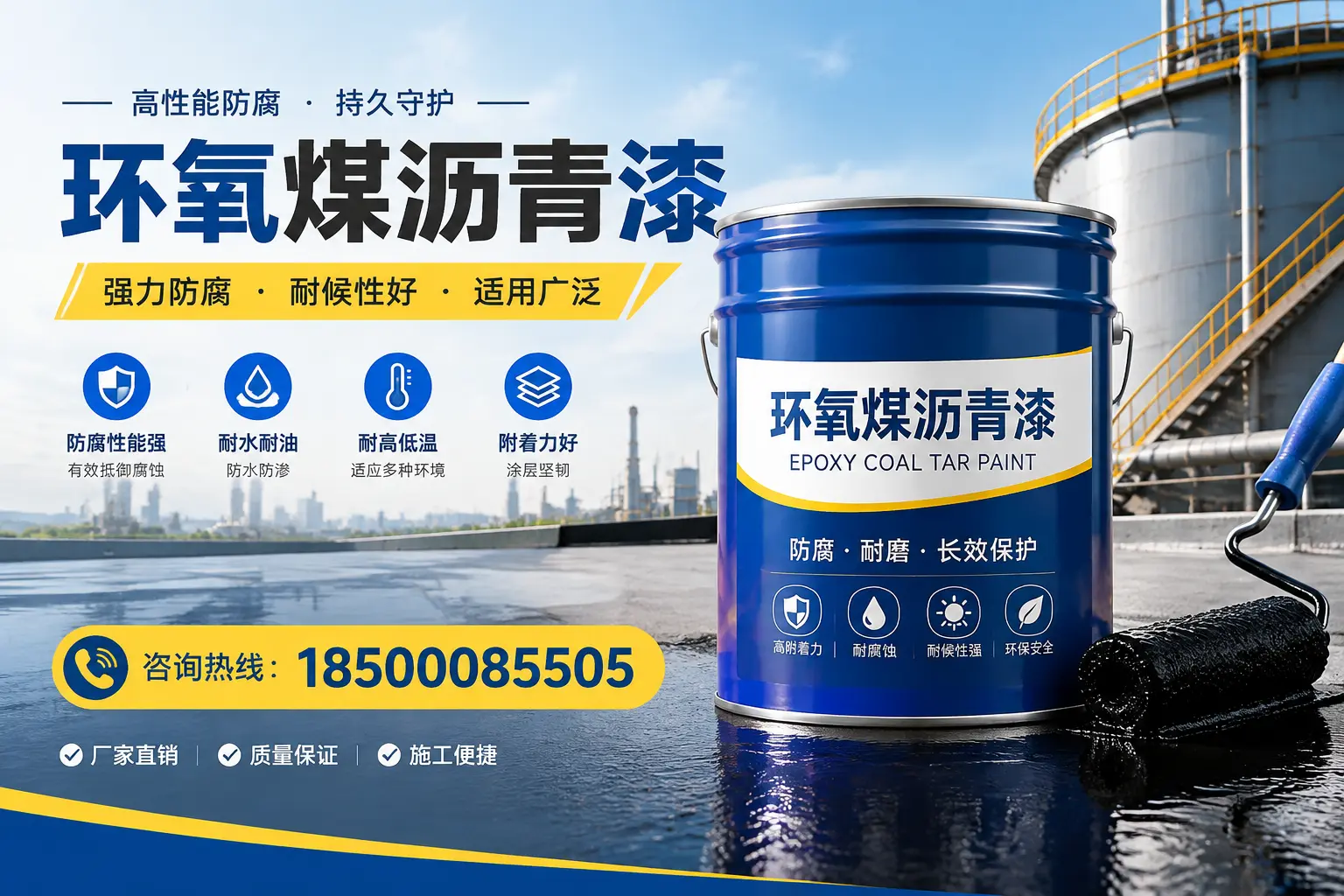 环氧煤沥青漆的储存与运输注意事项,永丰企业须知