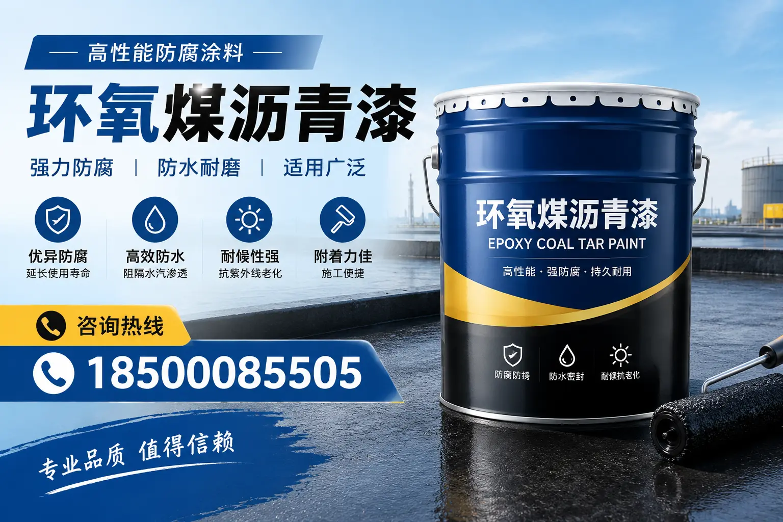 环氧煤沥青漆的主要成分与功能，永丰用户深度了解